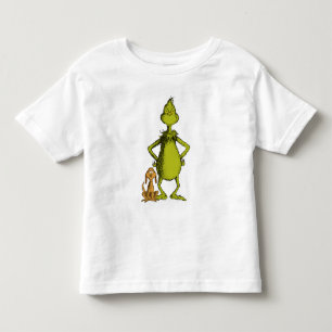 The Grinch   Max & The Grinch Stance Toddler T-Shirt