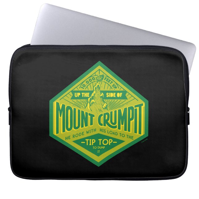 The Grinch | Mount Crumpit Laptop Sleeve (Front)