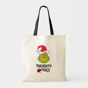 The Grinch Naughty and Nice Tote Bag