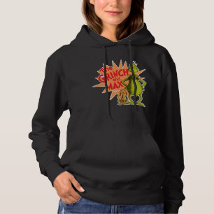 The Grinch   The Grinch & Max Starburst Hoodie