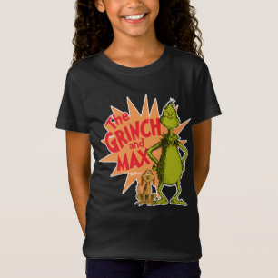 The Grinch   The Grinch & Max Starburst T-Shirt