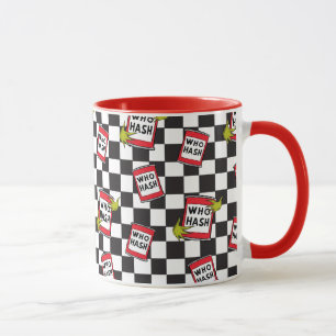 The Grinch   Who Hash Pattern Mug