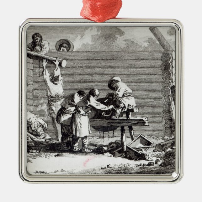 The Grinder Metal Tree Decoration (Front)