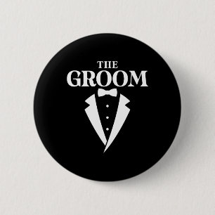 The Groom - Bachelor Party 6 Cm Round Badge
