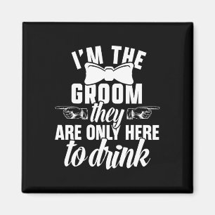 The Groom Bachelor Supplies Party Wedding 1 Magnet