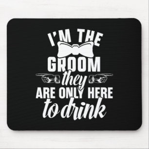 The Groom Bachelor Supplies Party Wedding 1  Mouse Pad