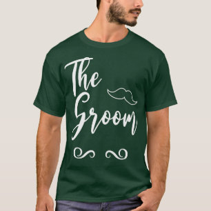 The Groom & Bride Wedding Matching T-Shirt