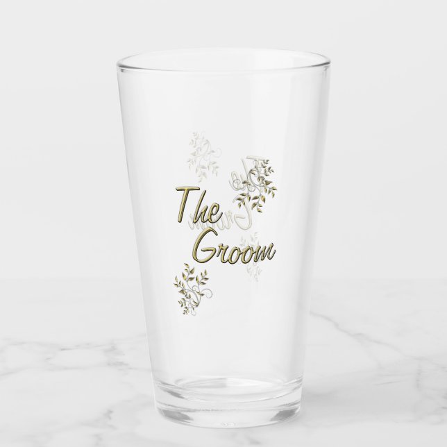 The Groom Glass  (Front)