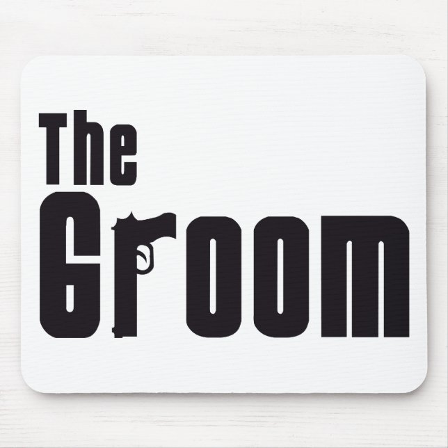 The Groom (Mafia) Mouse Pad (Front)