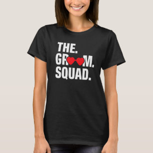 The Groom Squad Groom Bachelor Party T-Shirt