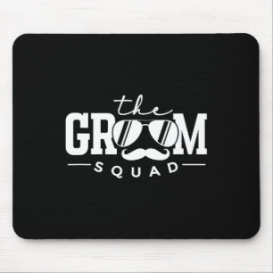 The Groom Squad Sungles Wedding Bachelor Party Gro Mouse Pad