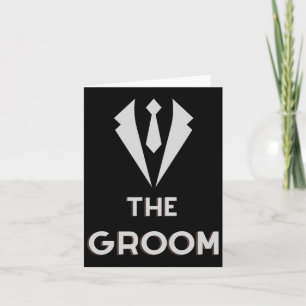 The Groom Squat Bachelor Supplies Party Wedding  Card