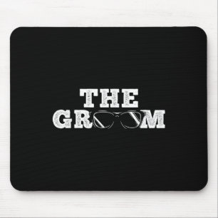 The Groom - Sungles - Bachelor Party - Stag Party Mouse Pad