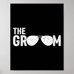 The Groom Sungles Bridal Shower Wedding Bachelor P Poster