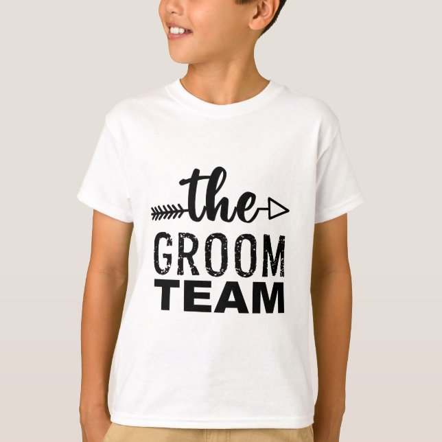 The Groom Team T-Shirt (Front)