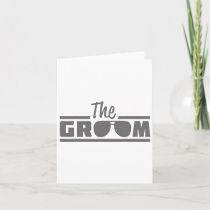 The Groom Vintage Men Wedding Day Groom To Be Card