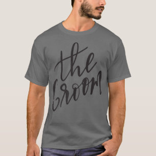 The GroomBlk Lettering  T-Shirt