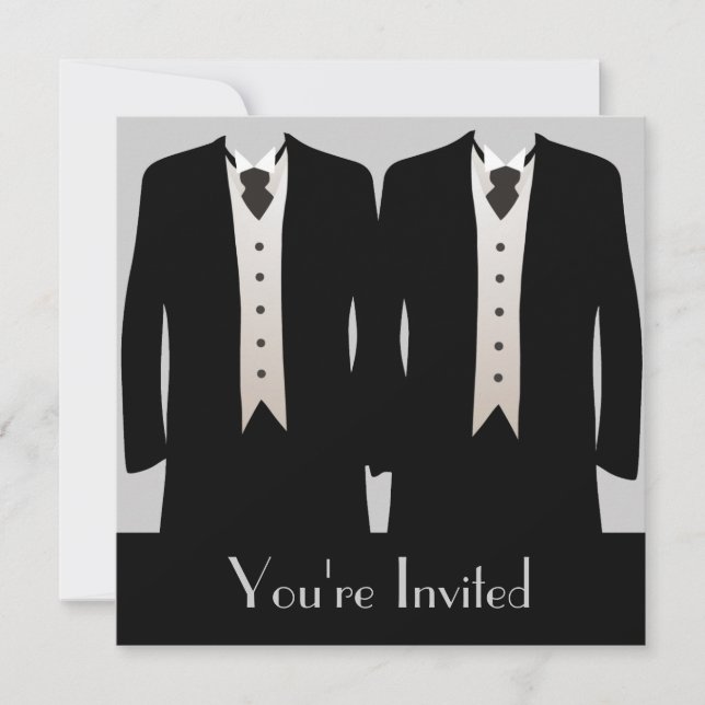 The Grooms Invitation (Front)