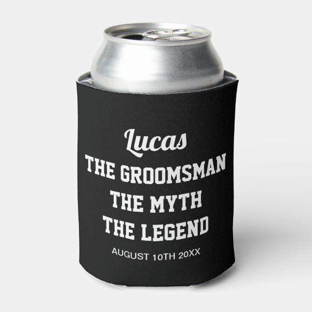 The GroomsMan myth legend can cooler from groom (Can Front)