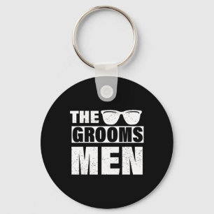 The Groomsmen Bachelor Party Stag Groom Gag Mens F Key Ring