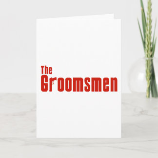 The Groomsmen (Mafia Red) Card