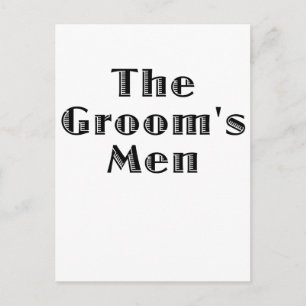 The Groomsmen Postcard