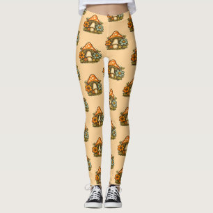 The Groovy Dream Shack: Mushroom Leggings