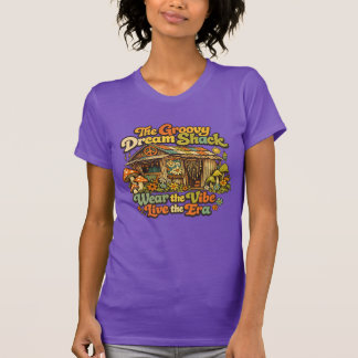 The Groovy Dream Shack Signature Woman's V-neckTee T-Shirt