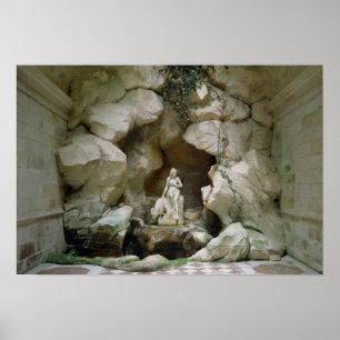 The Grotto of the Laiterie de la Reine Poster