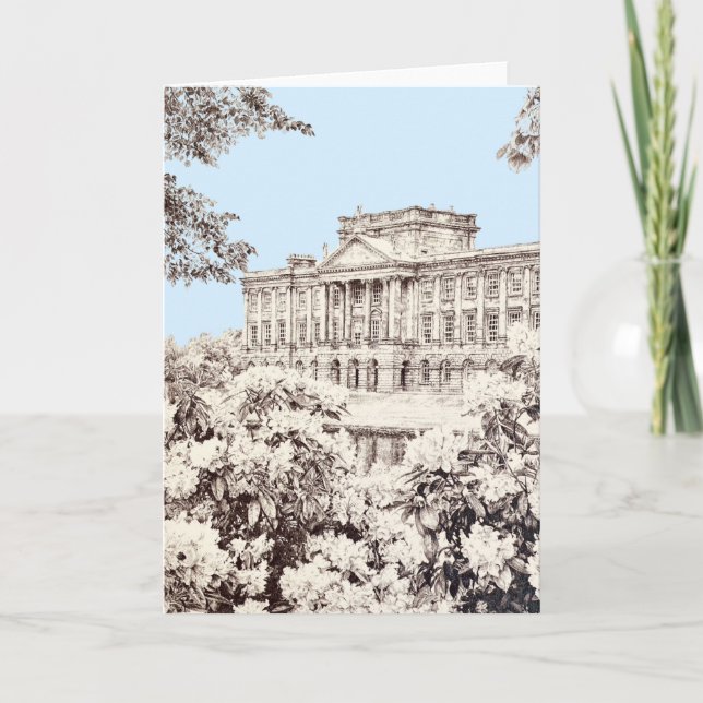 The Grounds at Pemberley - Folded Thank You Card (Front)