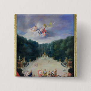 The Groves of Versailles 15 Cm Square Badge