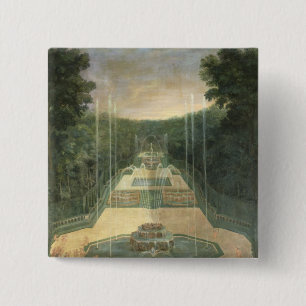 The Groves of Versailles 15 Cm Square Badge