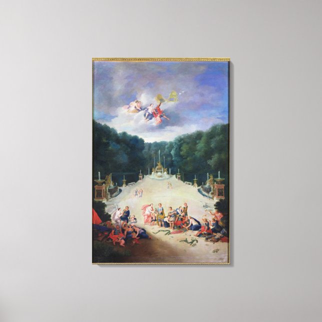 The Groves of Versailles Canvas Print (Front)