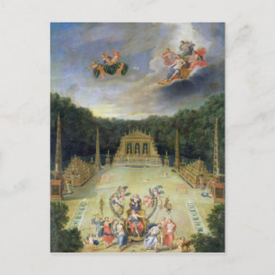 The Groves of Versailles. L'Arc de Triomphe Postcard