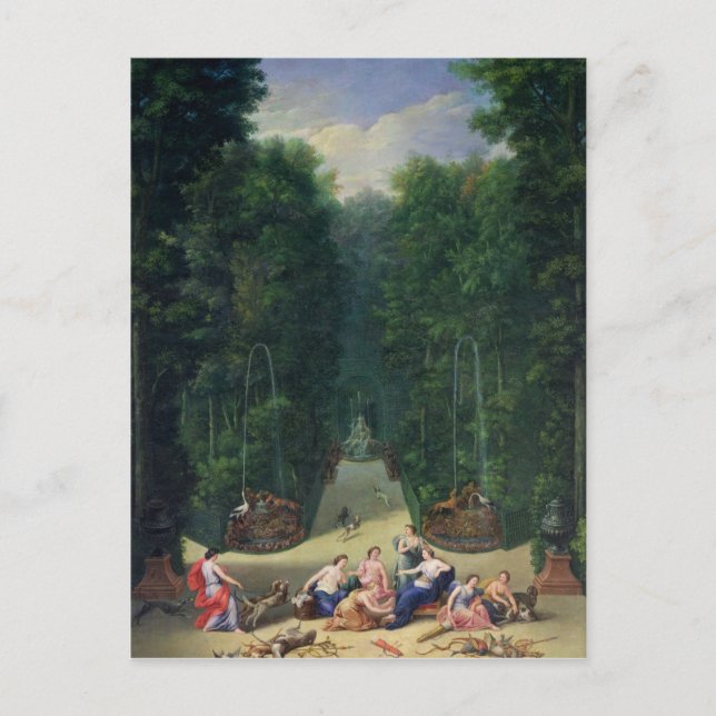 The Groves of Versailles Postcard (Front)