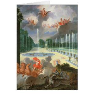 The Groves of Versailles. View of Dragon Pool