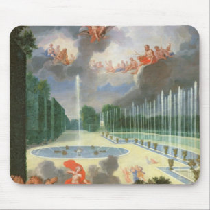 The Groves of Versailles. View of Dragon Pool Mouse Pad