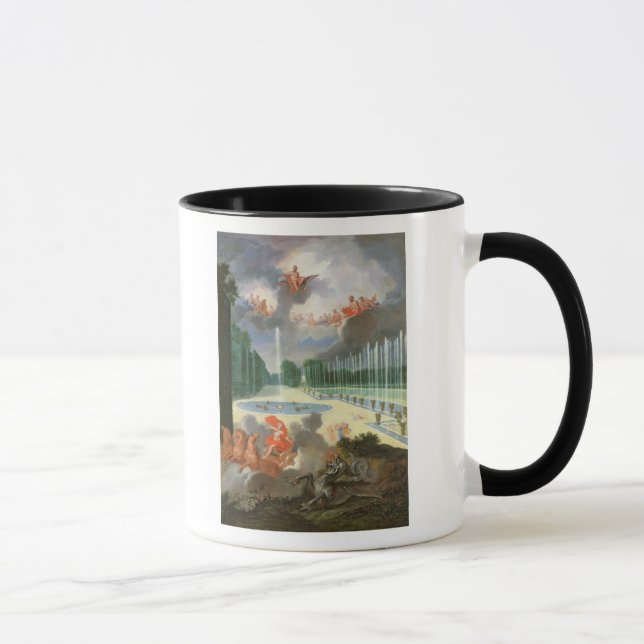 The Groves of Versailles. View of Dragon Pool Mug (Right)