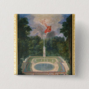 The Groves of Versailles with Mars 15 Cm Square Badge