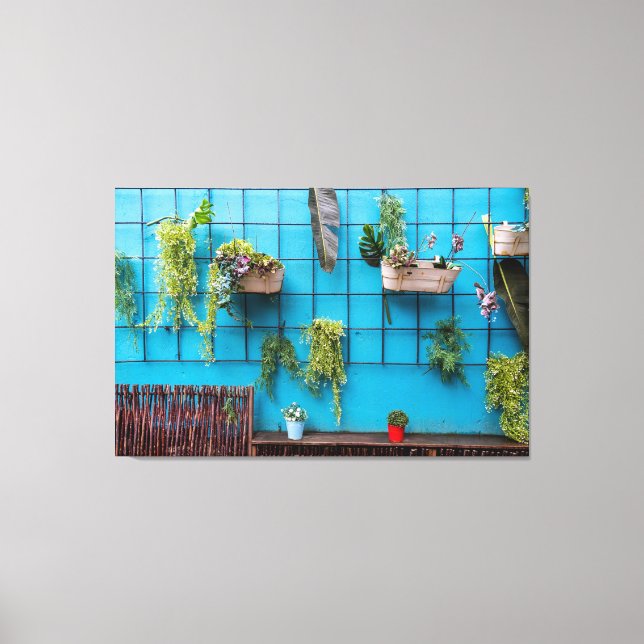 The Growing Wall Canvas Print (Front)