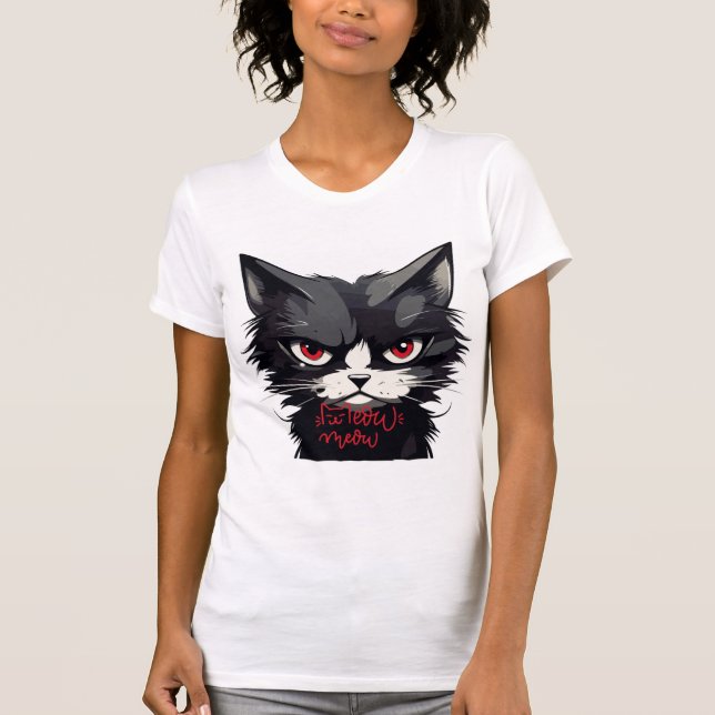 "The Growling Kitty" T-Shirt (Front)