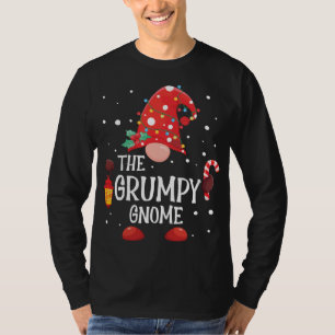 The Grumpy Gnome Matching Family Christmas Gnome P T-Shirt