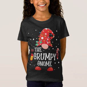 The Grumpy Gnome Matching Family Christmas Gnome P T-Shirt