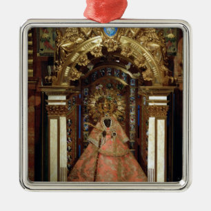 The Guadalupe Madonna Metal Tree Decoration