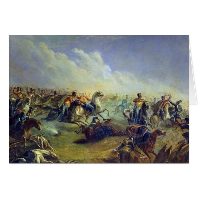 The Guard hussars attacking near Warsaw (Front Horizontal)