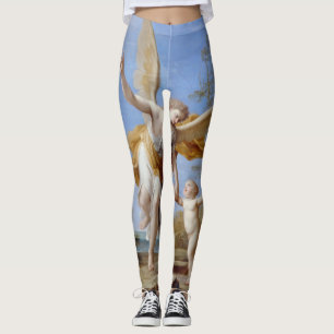 "The Guardian Angel" art leggings
