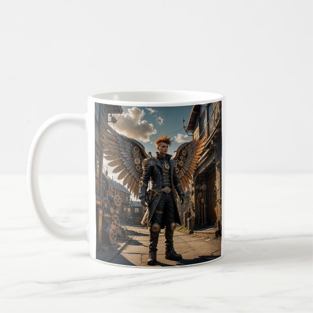 The Guardian of Gears  Coffee Mug (Left)
