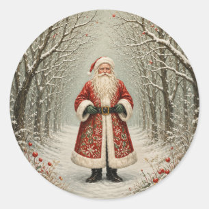 The Guardian of Winter’s Path Classic Round Sticker
