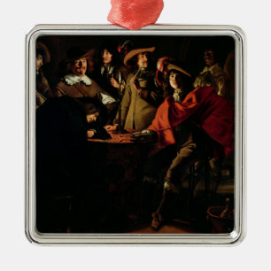 The Guards Smoking, 1643 Metal Tree Decoration