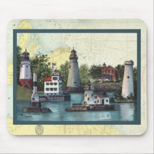 The Guiding Lights of Ohio Mousepad